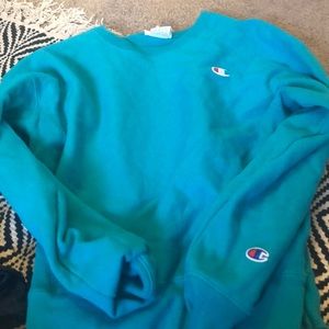 XS Blue Champion crewneck